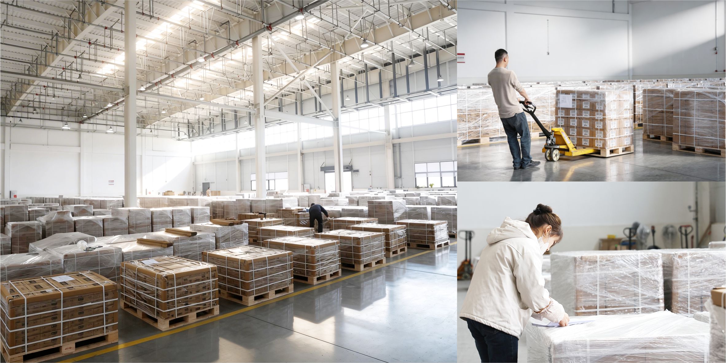 Ni-MH rechargeable battery warehouse and outgoing batches