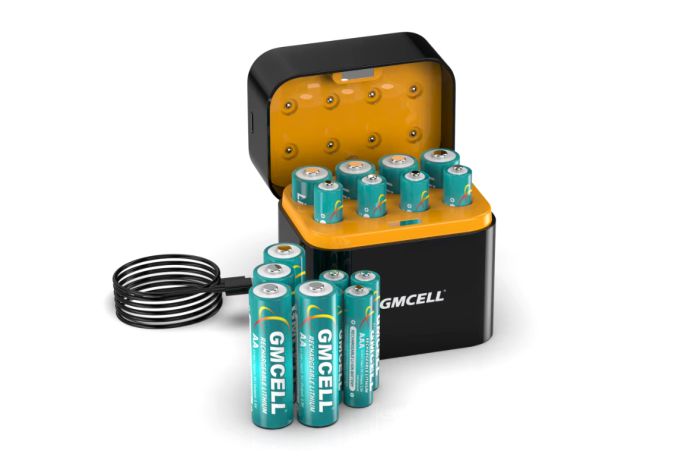 GMCELL rechargeable battery charger category