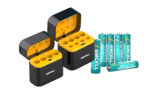 Lithium AA, AAA mit Ladegerät