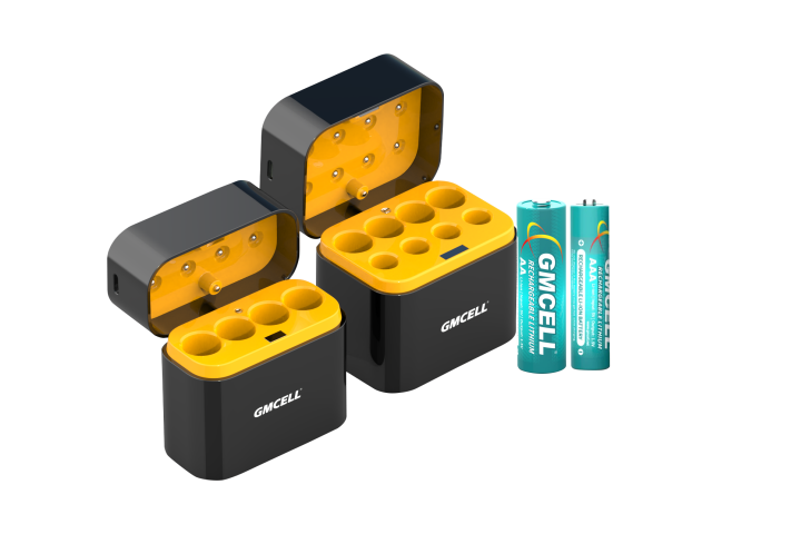 Lithium AA, AAA mit Ladegerät