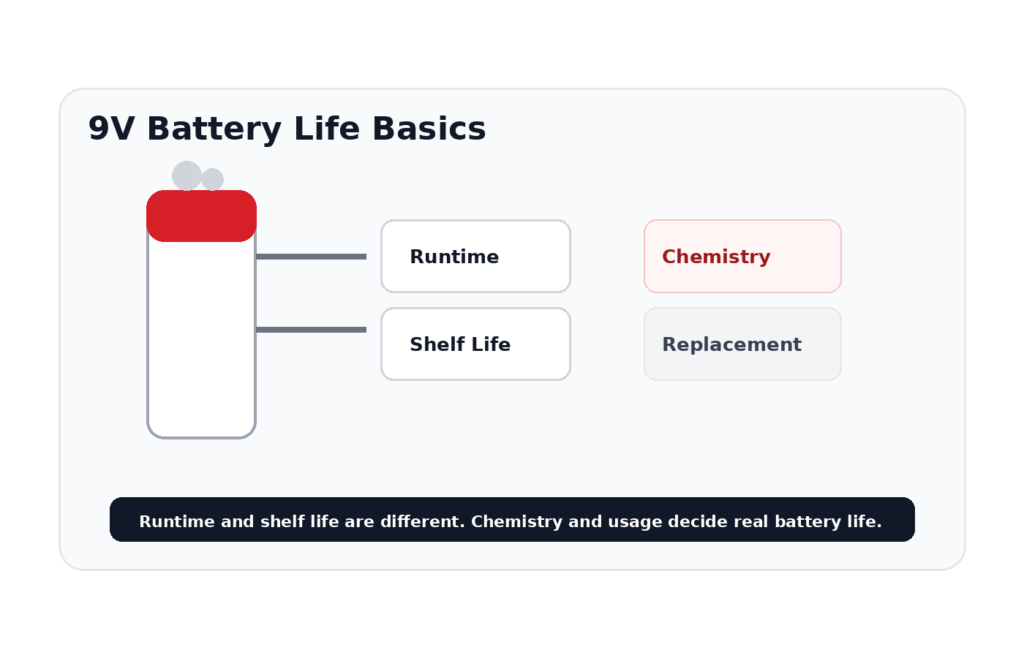How Long Does a 9V Battery Last?