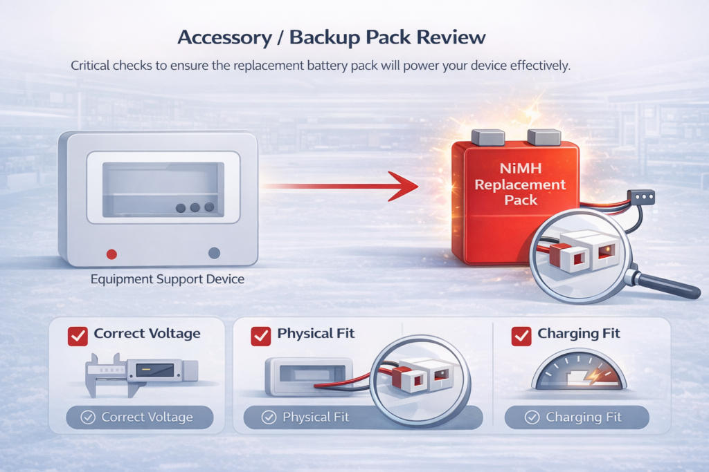 Defibrillator Accessory / Backup Battery Pack