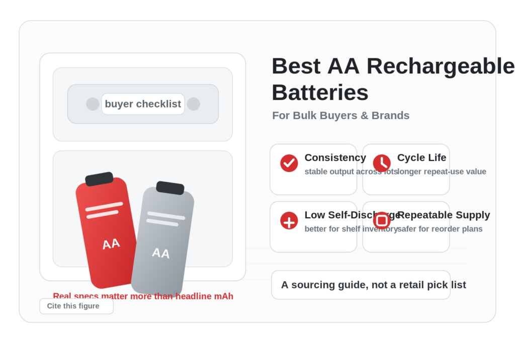 Best AA Rechargeable Batteries for Bulk Buyers