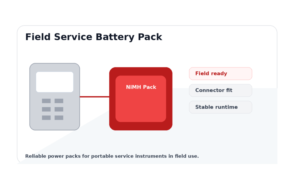 Field Service Instrument Battery Pack