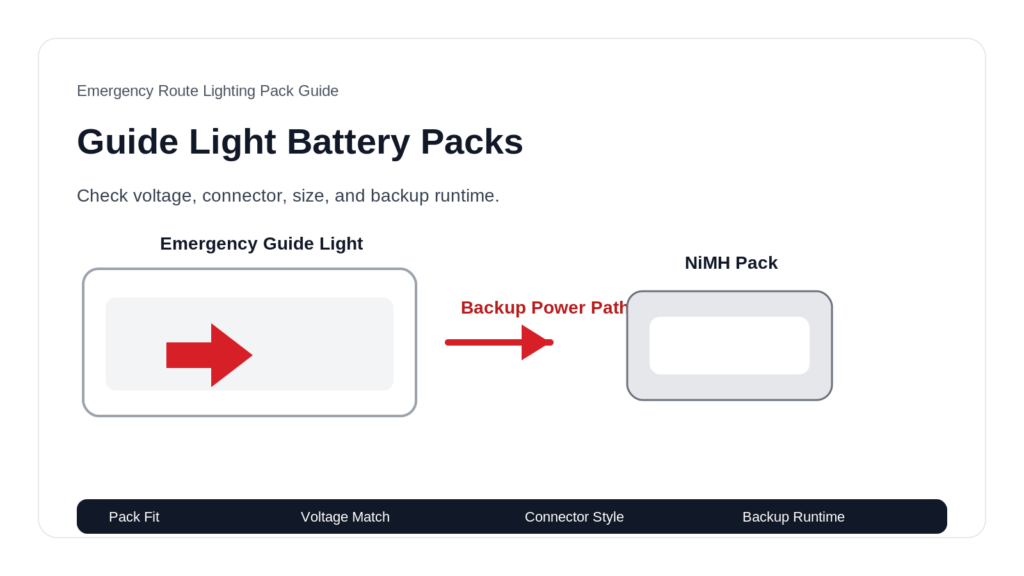 Guide Light Battery Packs