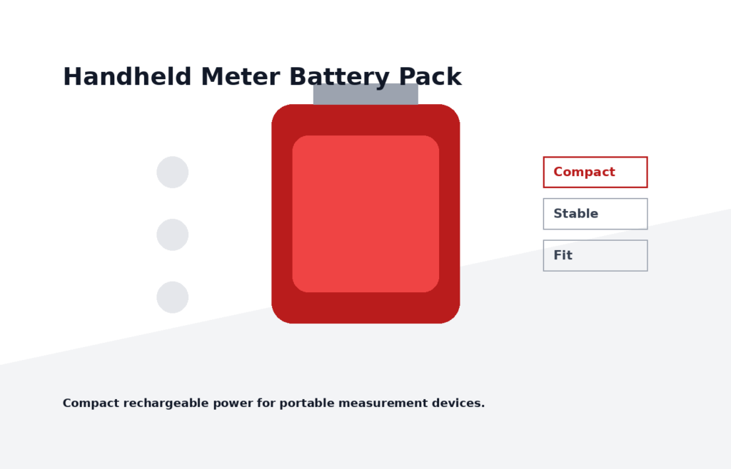 Handheld Meter Battery Pack Replacement Guide