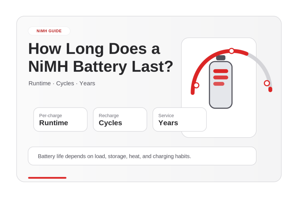 How Long Does a NiMH Battery Last?
