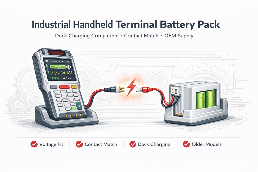 NiMH Battery Pack for Industrial Handheld Terminals