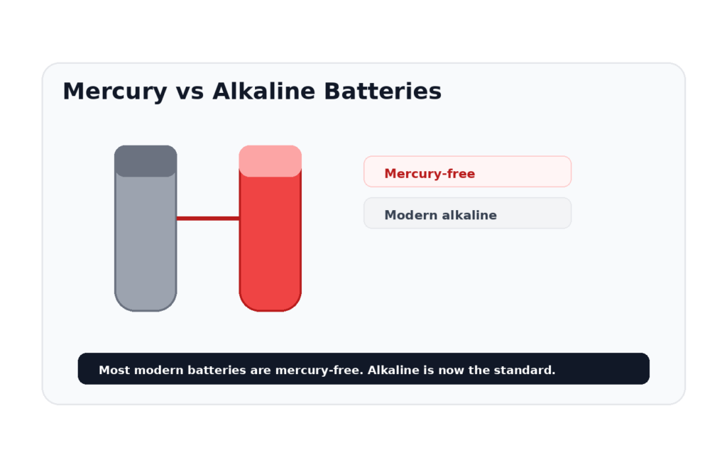 Do Batteries Contain Mercury? Alkaline vs Mercury Explained