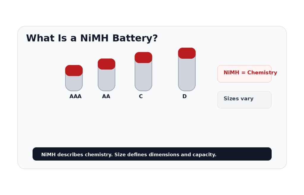 What Are the Common NiMH Battery Sizes?