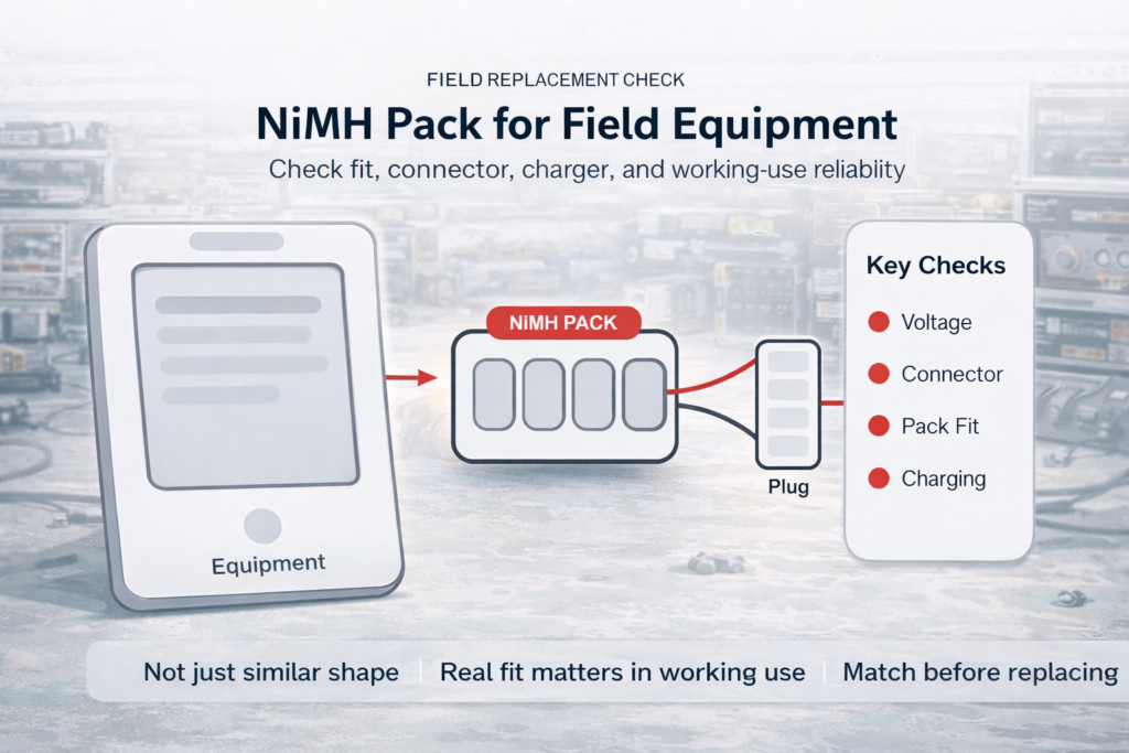 NiMH Battery Pack for Field Communication Equipment