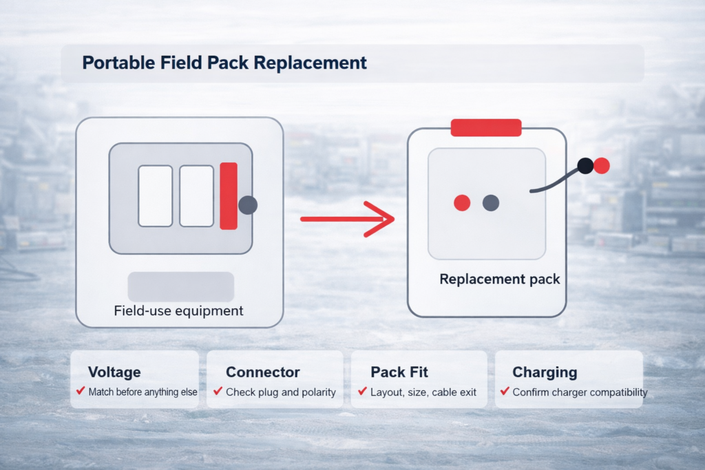 Portable Field Mobility Battery Packs
