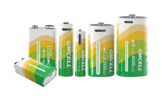 USB-C Rechargeable Batteries