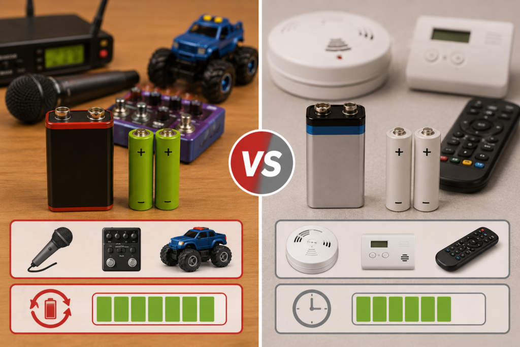 9V NiMH vs Alkaline Battery: Which Should You Use?