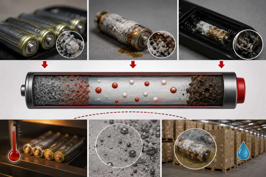 What Causes Alkaline Batteries to Self-Discharge?