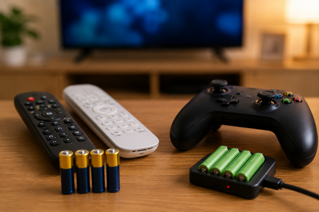 Best Batteries for TV Remotes and Game Controllers