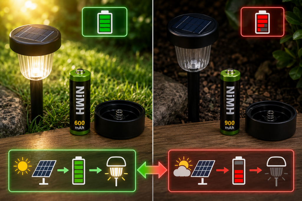 Can You Replace 600mAh with 900mAh Solar Light Batteries?