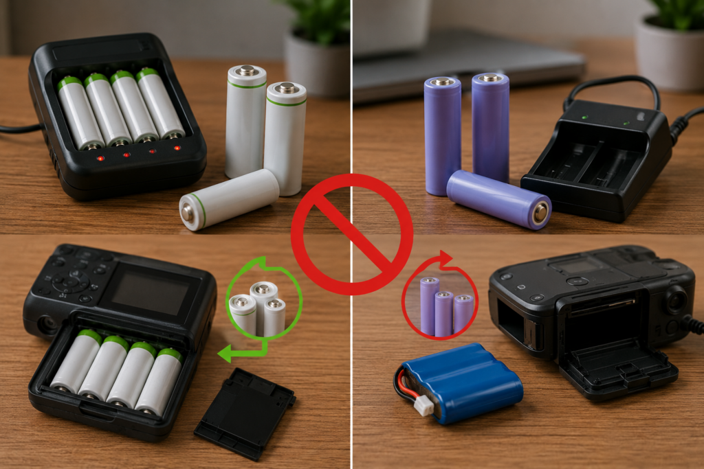 Can I Replace NiMH with Lithium-Ion Batteries?