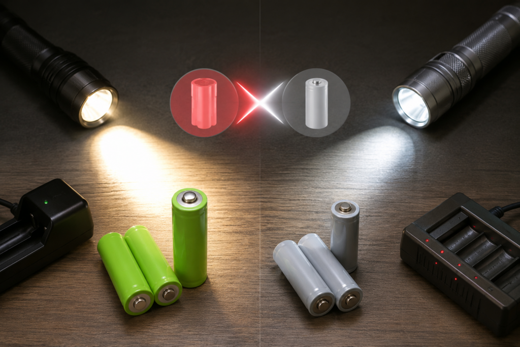 Are D NiMH Batteries Better for Flashlights?