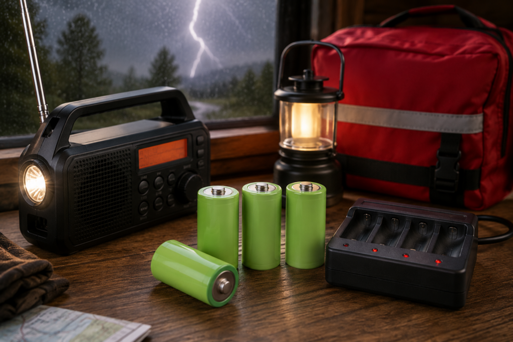 Are D NiMH Batteries Good for Emergency Radios?