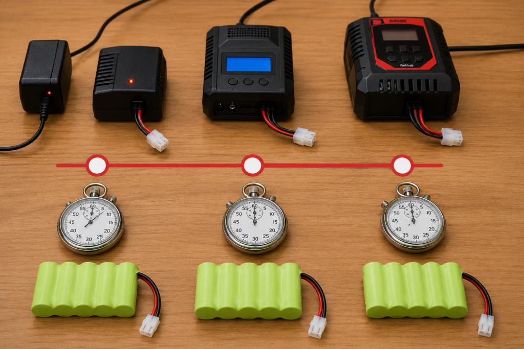 How Long to Charge a 4.8V 700mAh NiMH Battery?