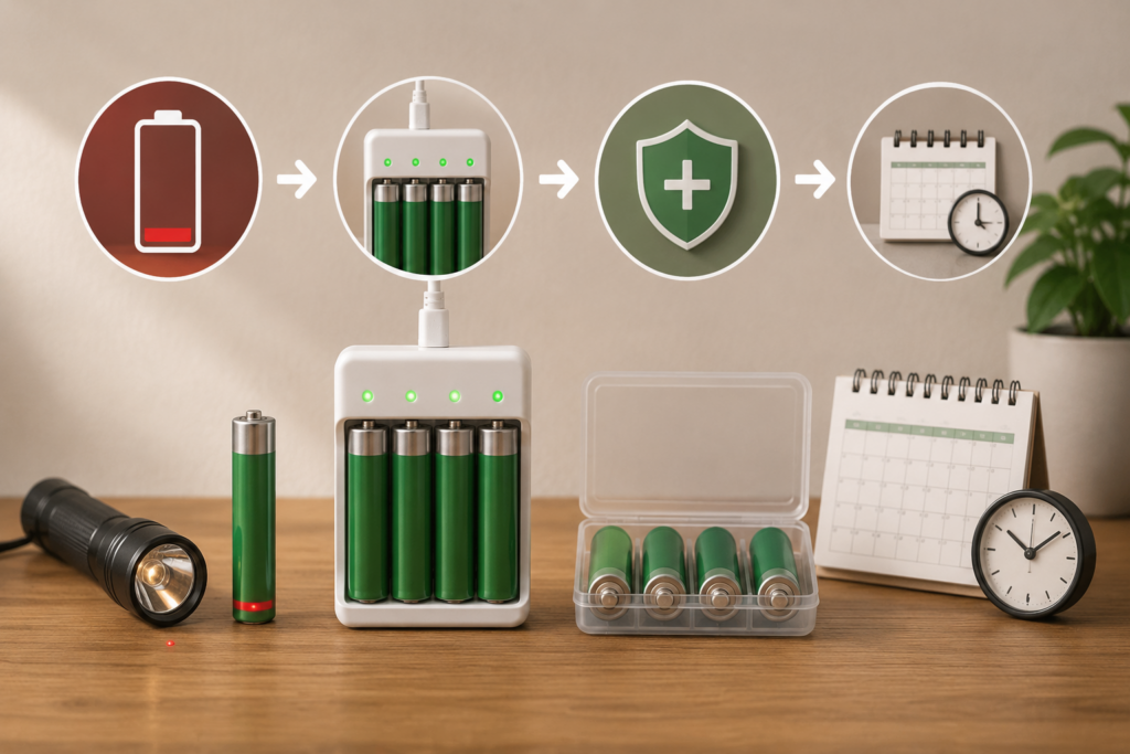How Often Should NiMH Batteries Be Charged?