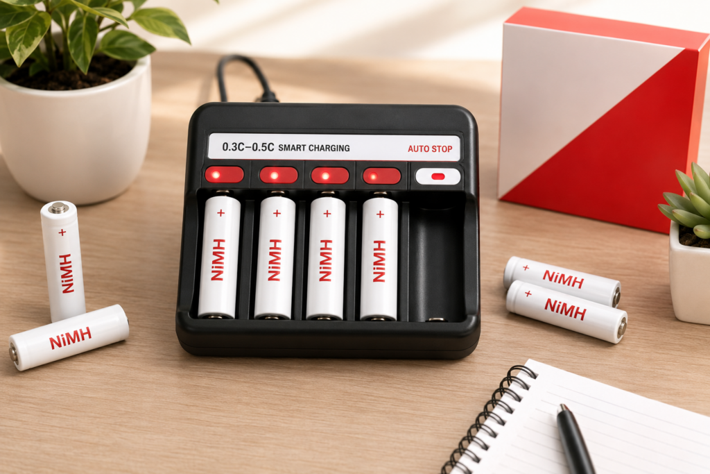 How to Charge NiMH Batteries Safely?