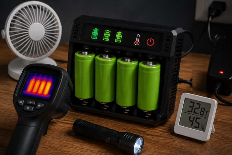 How to Properly Charge D NiMH Batteries Safely？