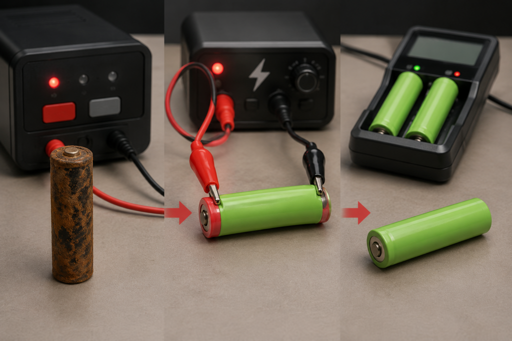 How to Shock a NiMH Battery Safely and Recharge It Again