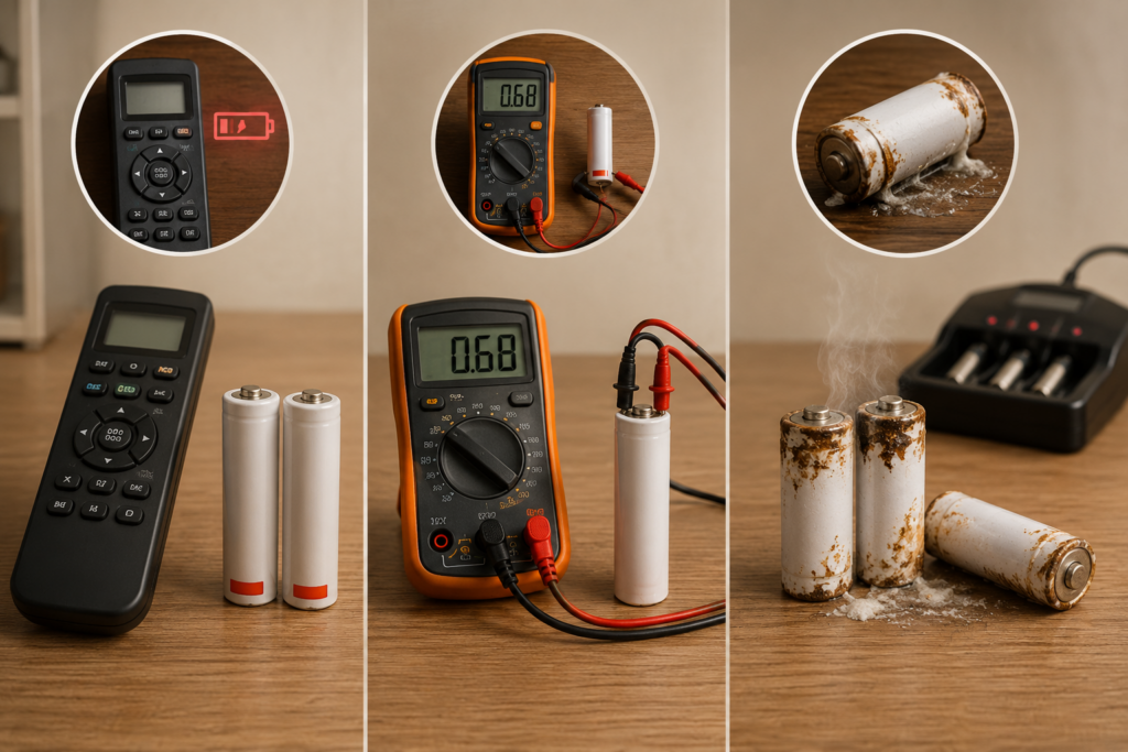How to Tell if a NiMH Battery Is Bad or Dead