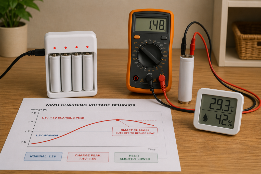 What Voltage Should I Charge a NiMH Battery?