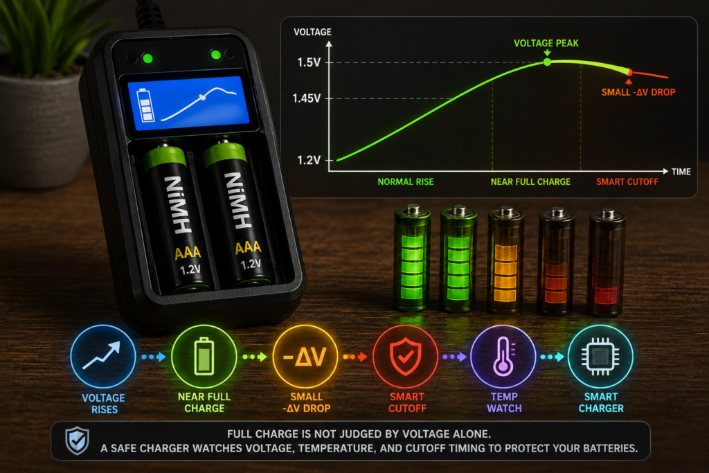 NiMH Battery Charging Voltage Full Charge Guide