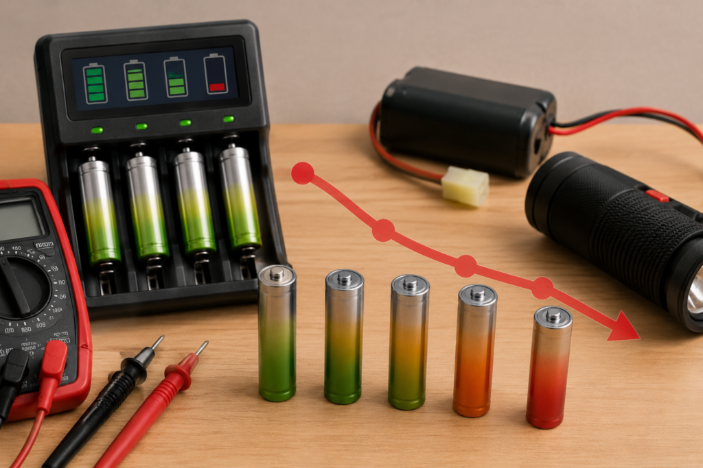 NiMH Battery Discharge Voltage Guide & Safe Cutoff