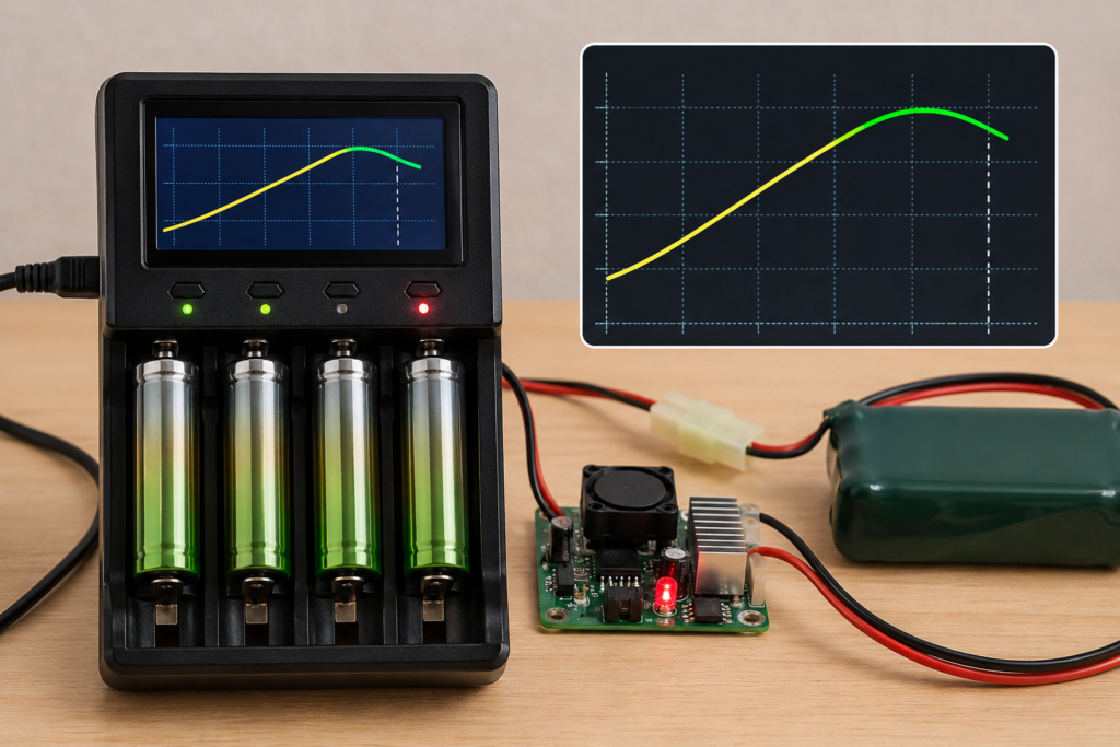 NiMH Charging Curve Explained: Voltage Peak & ΔV
