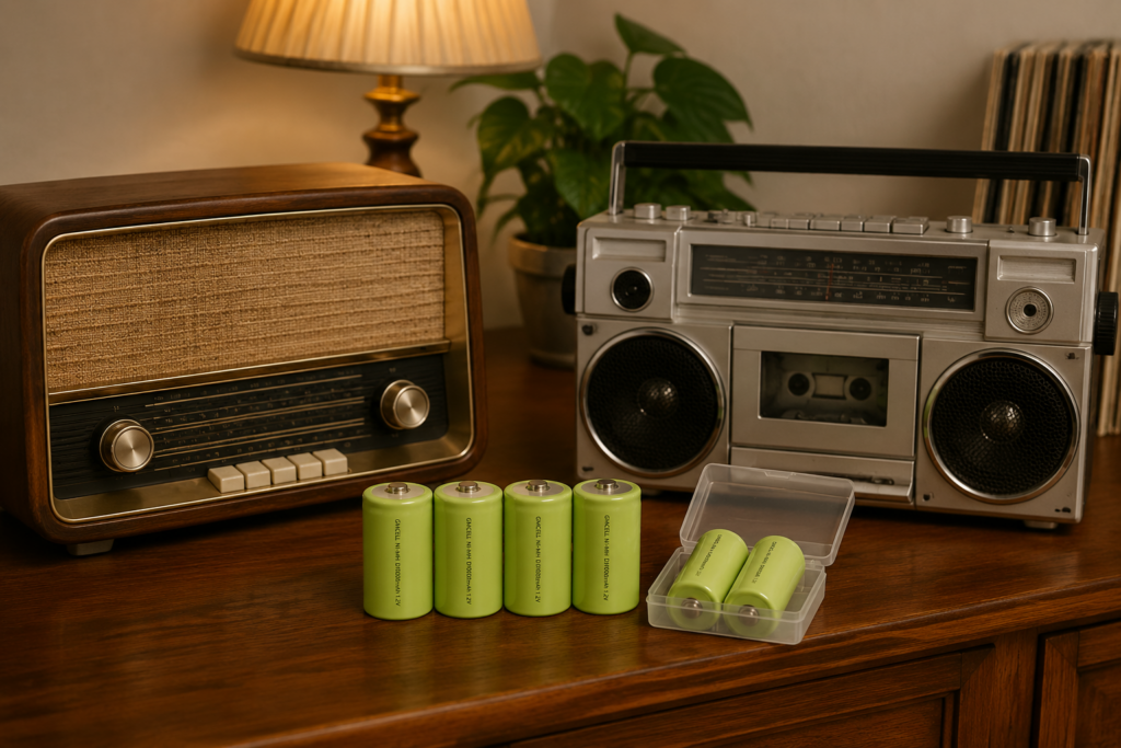 Can You Use D NiMH Batteries in Old Radios?