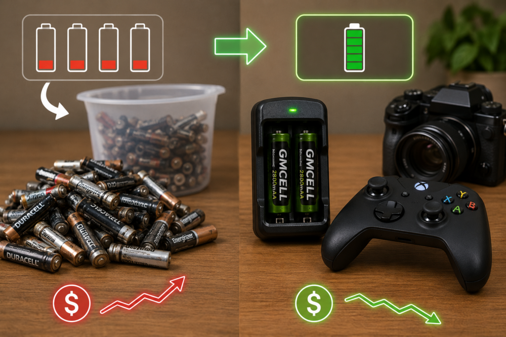 Why Rechargeable Batteries Save More Money Long Term