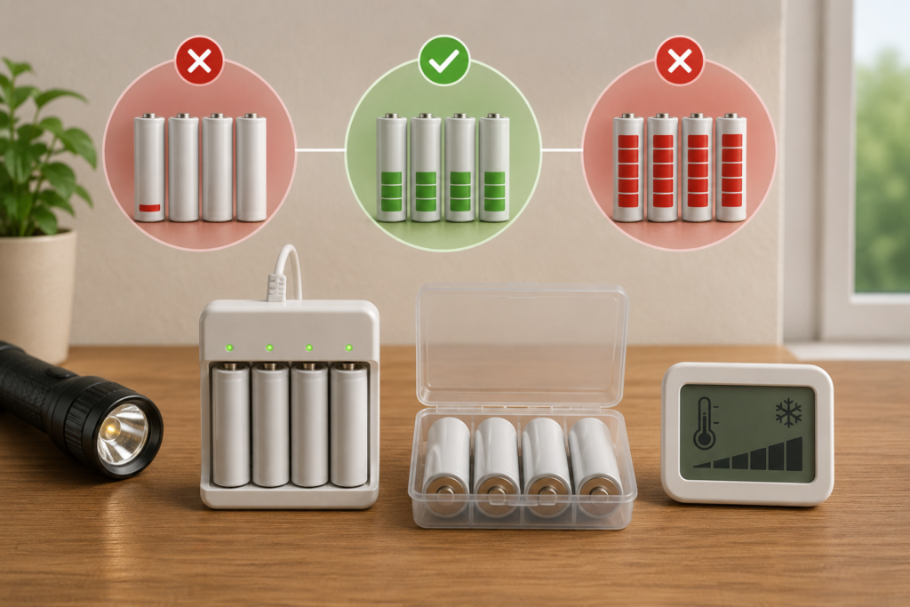 Should NiMH Batteries Be Stored Charged?