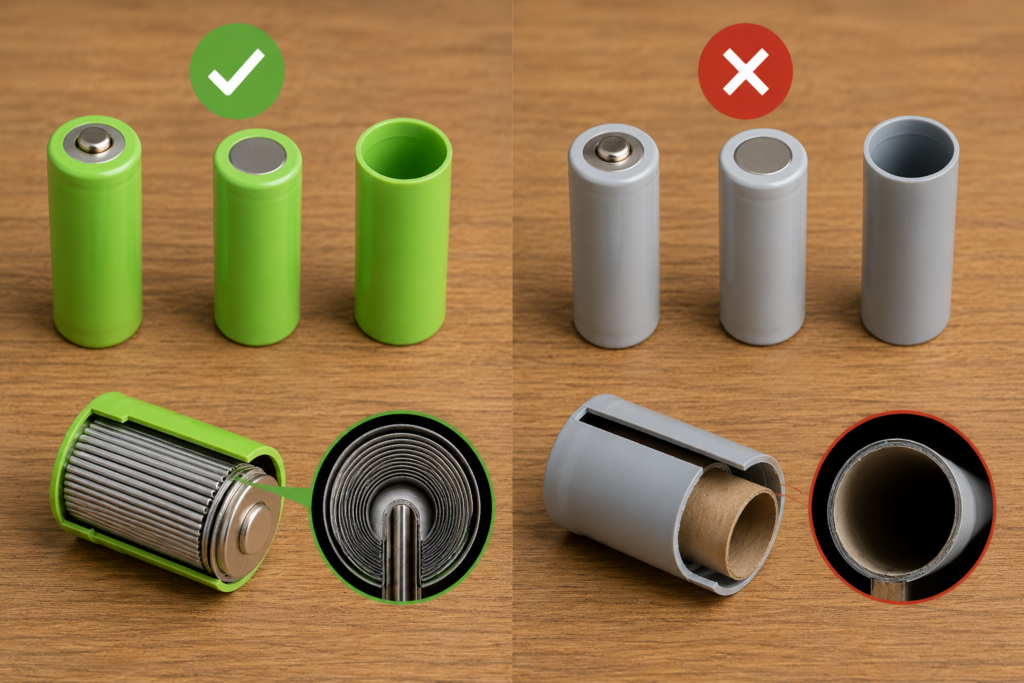 Why Are Some D NiMH Batteries Much Lighter?