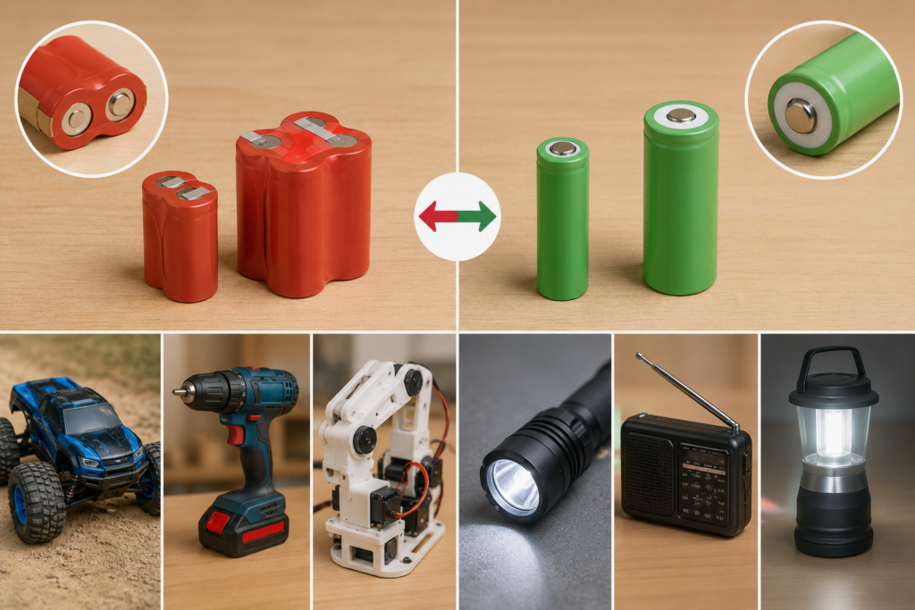 Sub C vs C Size NiMH Batteries: Key Differences