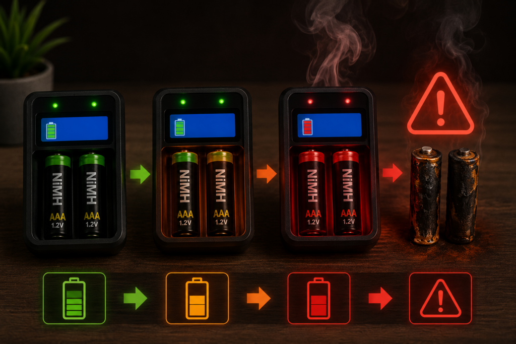 What Happens When a NiMH Battery Is Overcharged?