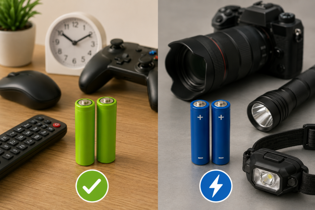 Which Is Better AA NiMH or Lithium-Ion Batteries?