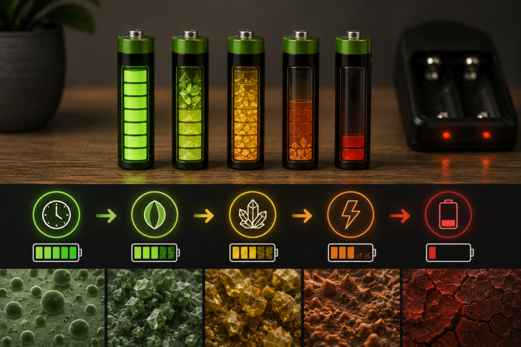 Why Do AAA NiMH Rechargeable Batteries Lose Capacity?