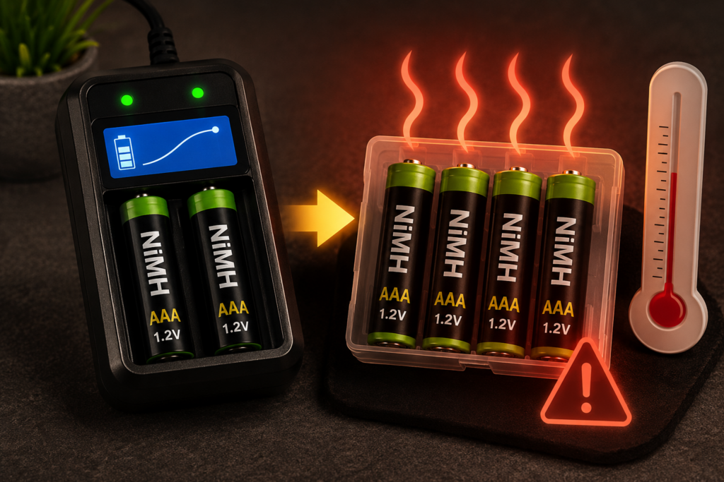 Why Do NiMH Batteries Get Hot While Charging?