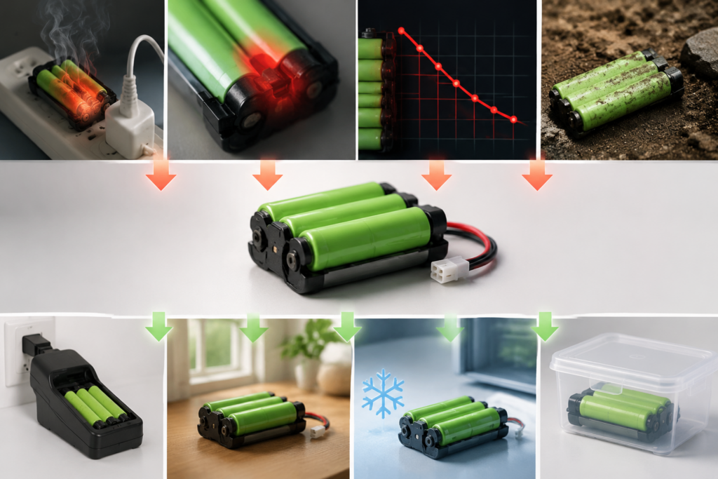 Why Do Some NiMH C Batteries Lose Capacity Fast?