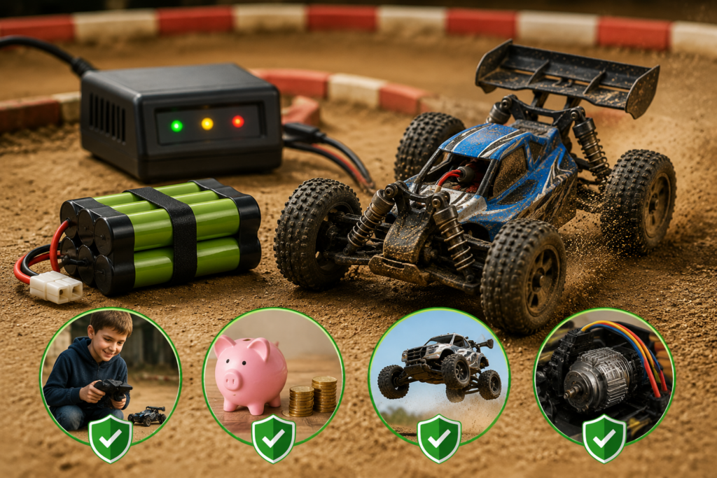 Why Sub C NiMH Batteries Are Still Used in RC Cars