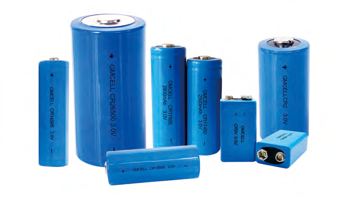 3.0V Li-MnO₂ Industriebatterien CR2–CR34615