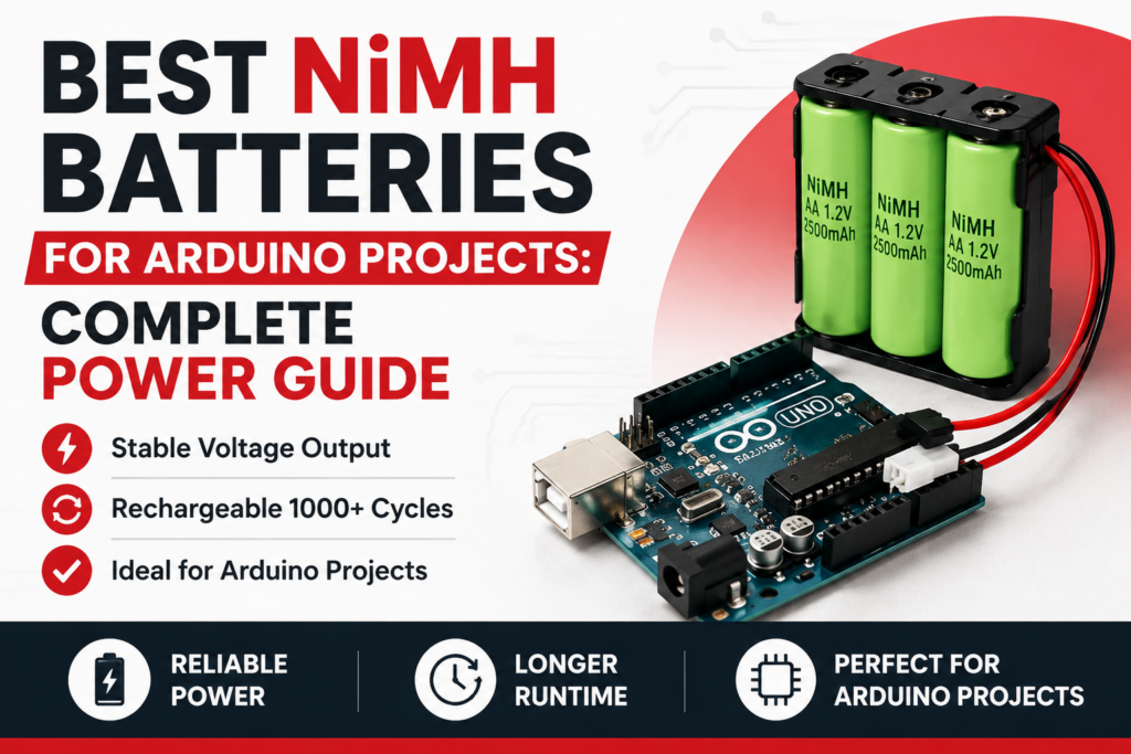 Best NiMH Batteries for Arduino Projects and DIY Builds