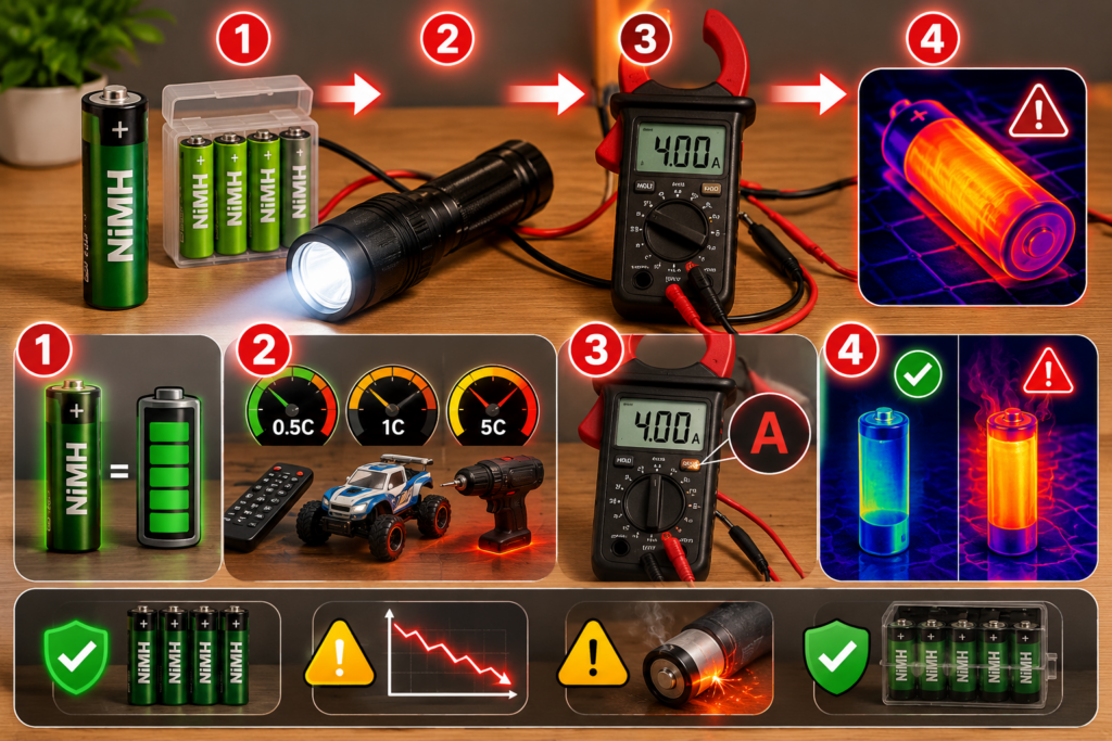 NiMH Maximum Discharge Current Guide