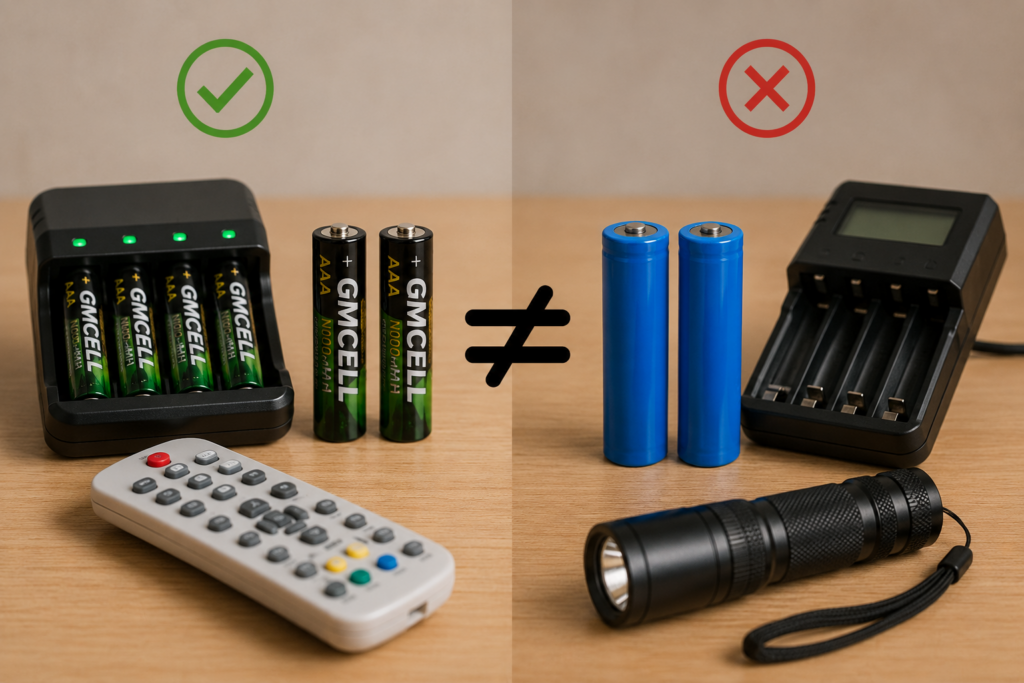 NiMH vs 18650 Battery: Can You Replace One?