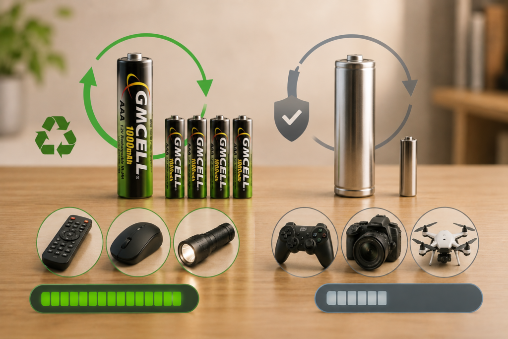 NiMH vs Lithium Battery Lifespan: Which Lasts Longer?